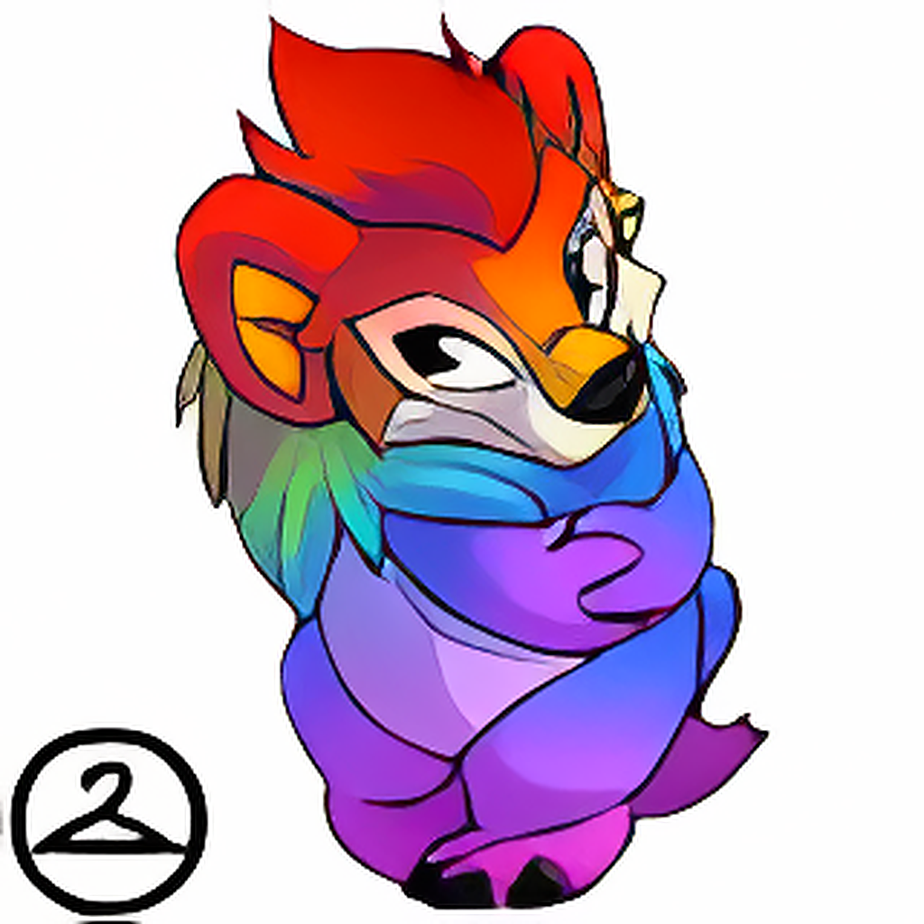 Adoring Rainbow Yurble