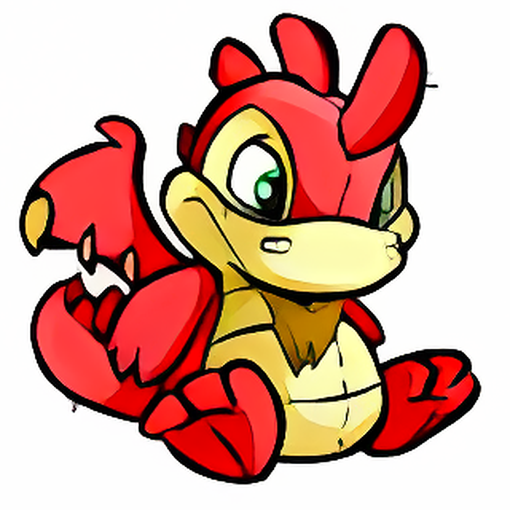 Evil Twin Red Scorchio Plushie