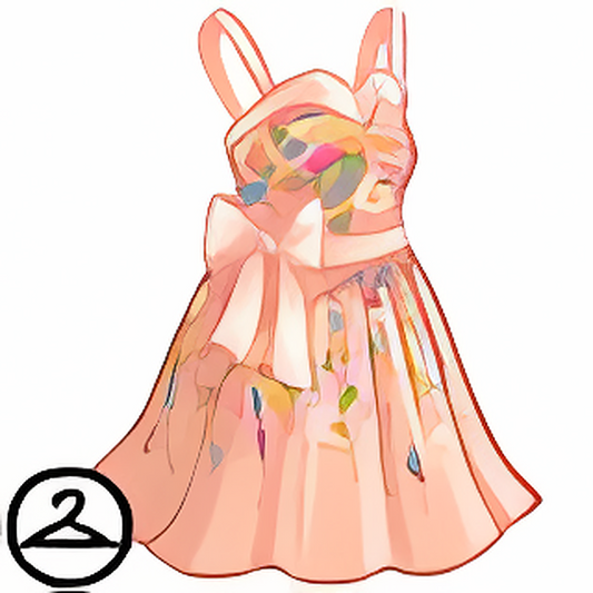 Dyeworks Peach: Sunny Garden Dress
