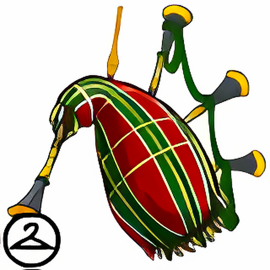 Traditional Plaid Bagpipe