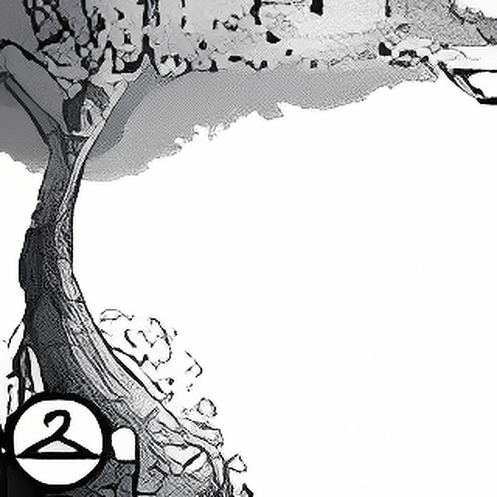 Black and White Tree