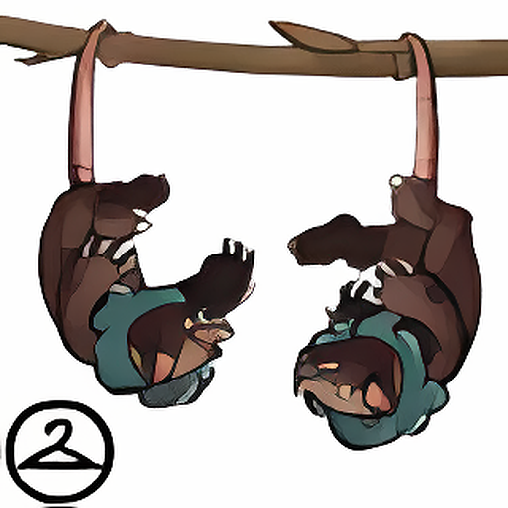Upside Down Mutant Talpidat Garland