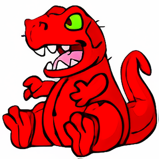 Magical Red Grarrl Plushie