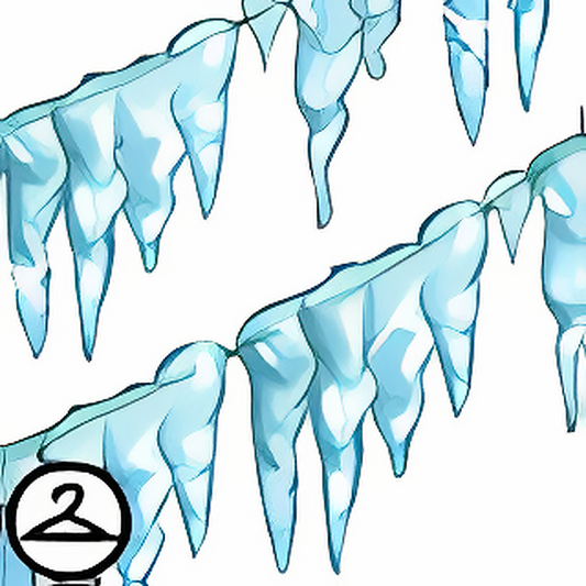 Shiny Icicle String Lights
