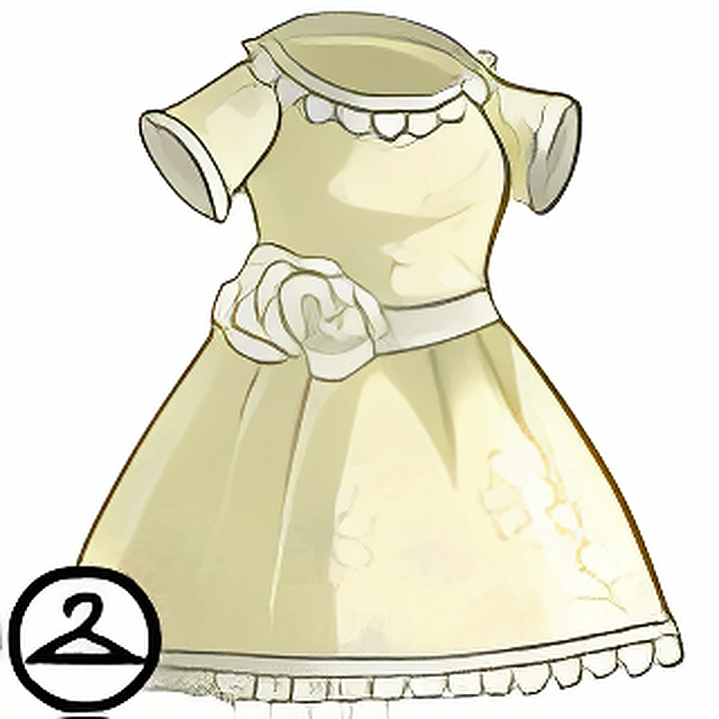 Ivory Tea Dress