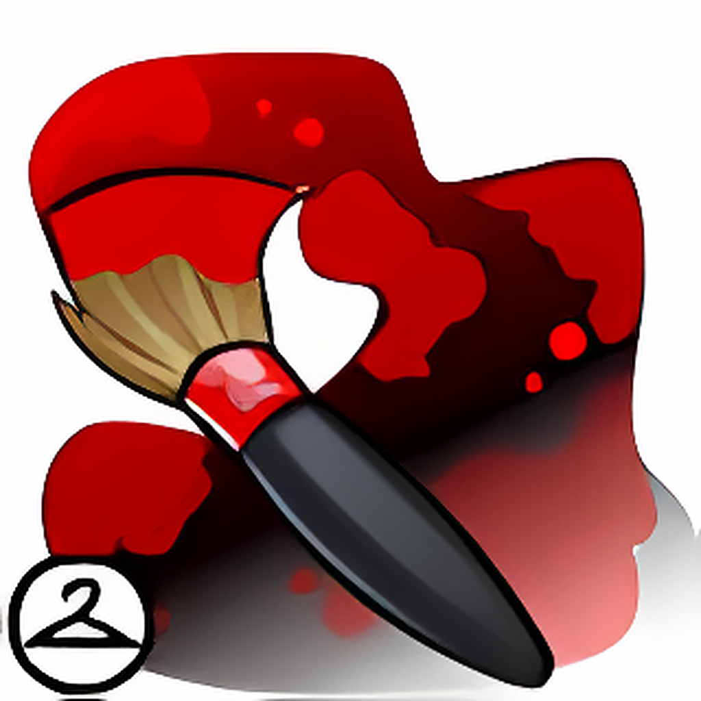 Crimson Koi Body Paint