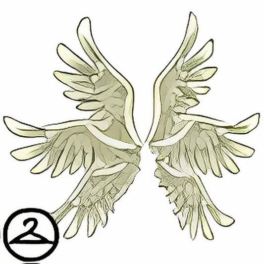 Dyeworks White: Dark Six Wings