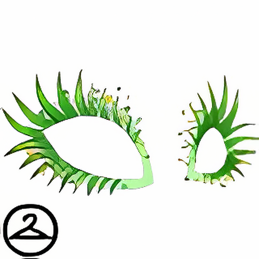 Green and Gold Star Eye Shadow