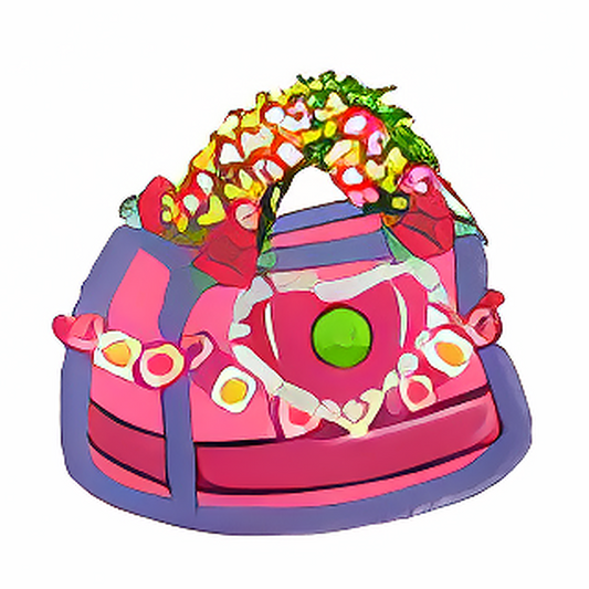 Flowery Valentine Goodie Bag