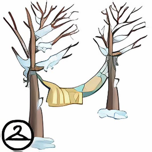 Warm Winter Hammock Background Item