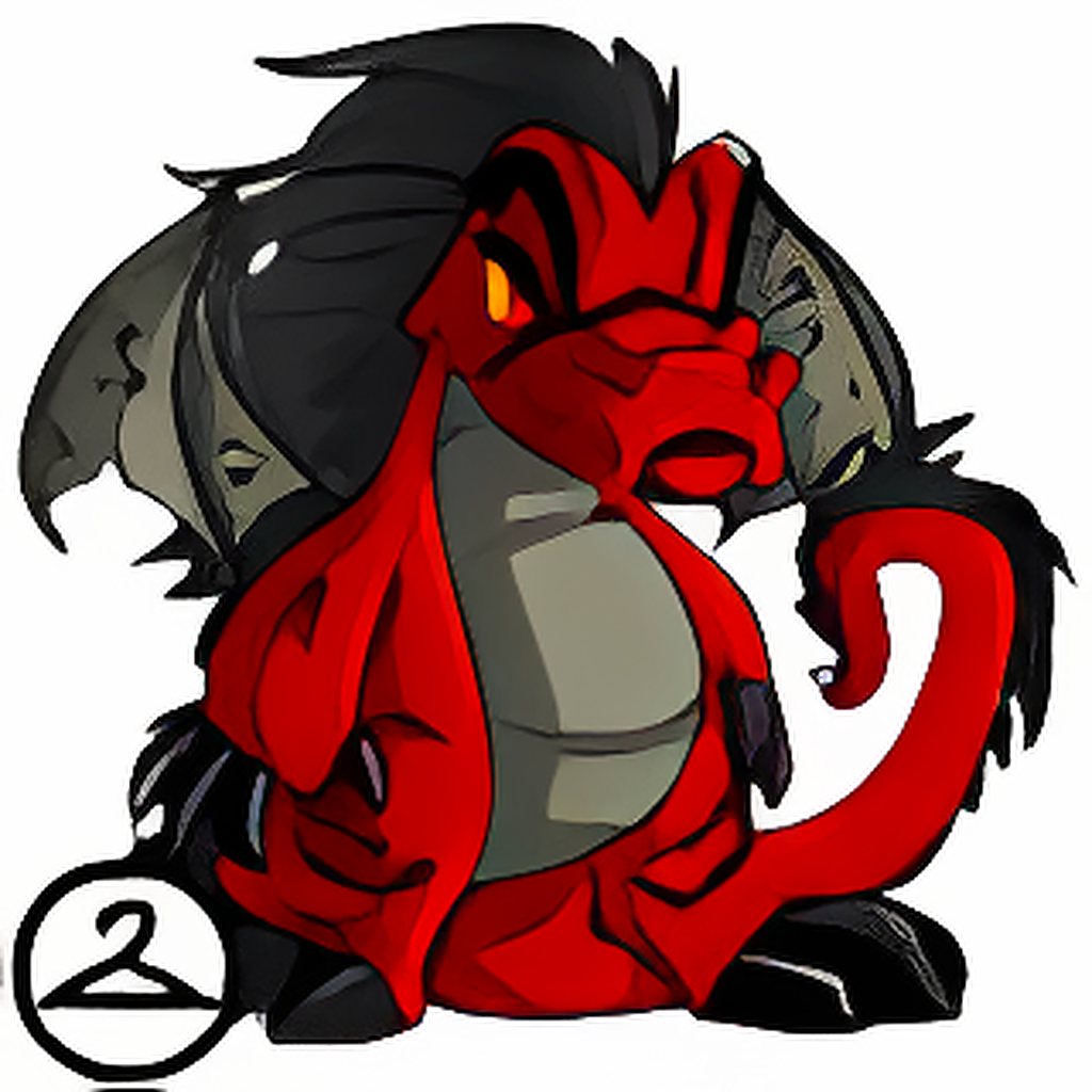 Prismatic Crimson: Nostalgic Darigan Krawk