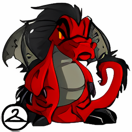 Prismatic Crimson: Nostalgic Darigan Krawk
