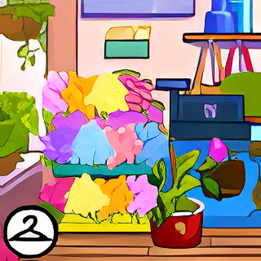 Springtime Shop Background