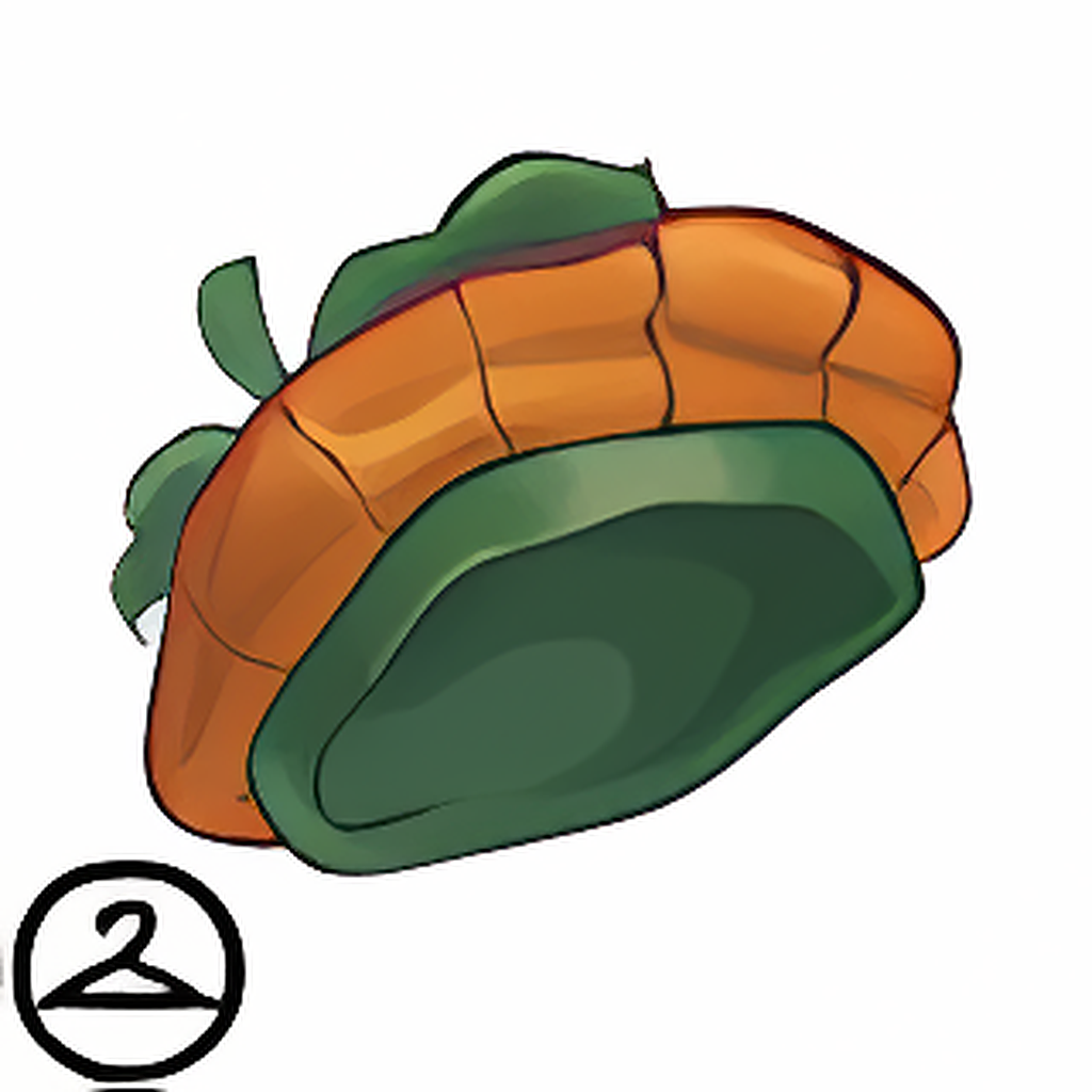 Pumpkin Beret