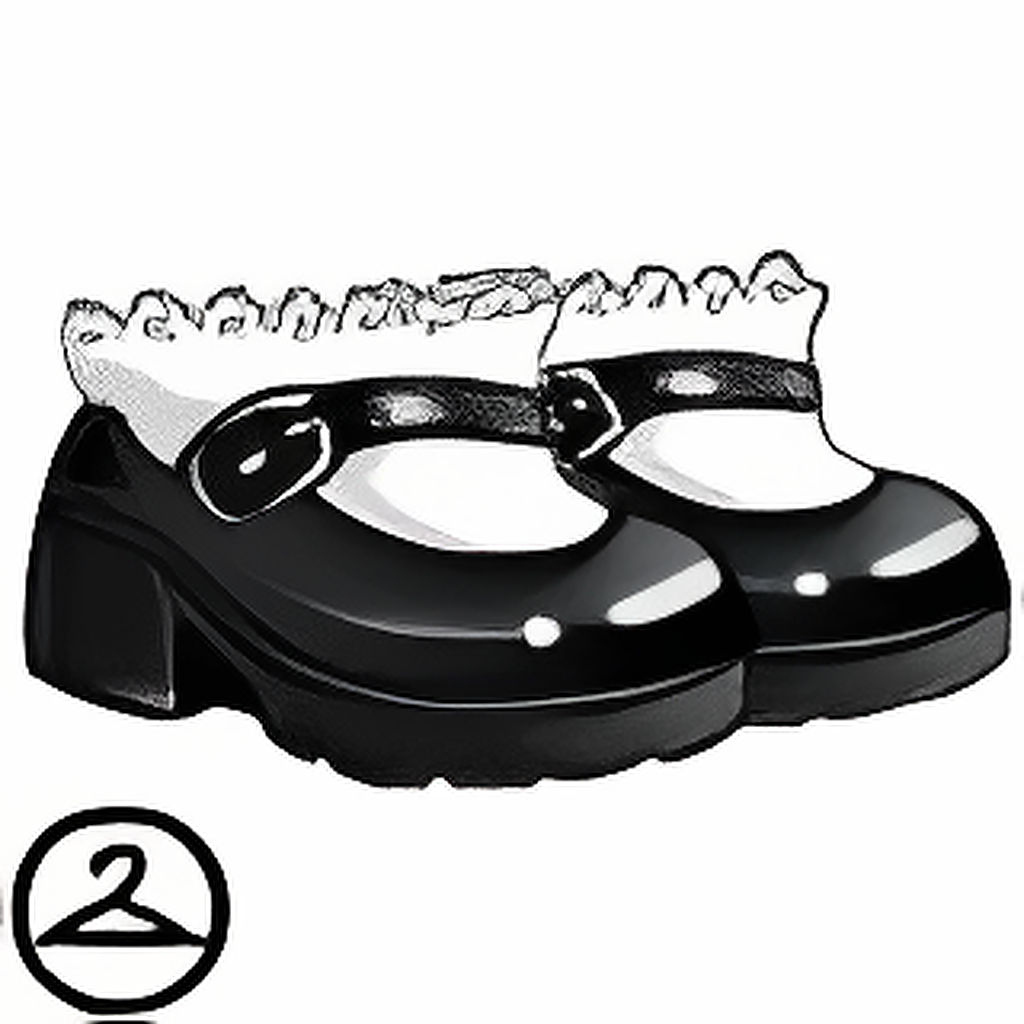 Mary Janes and Frilly Socks