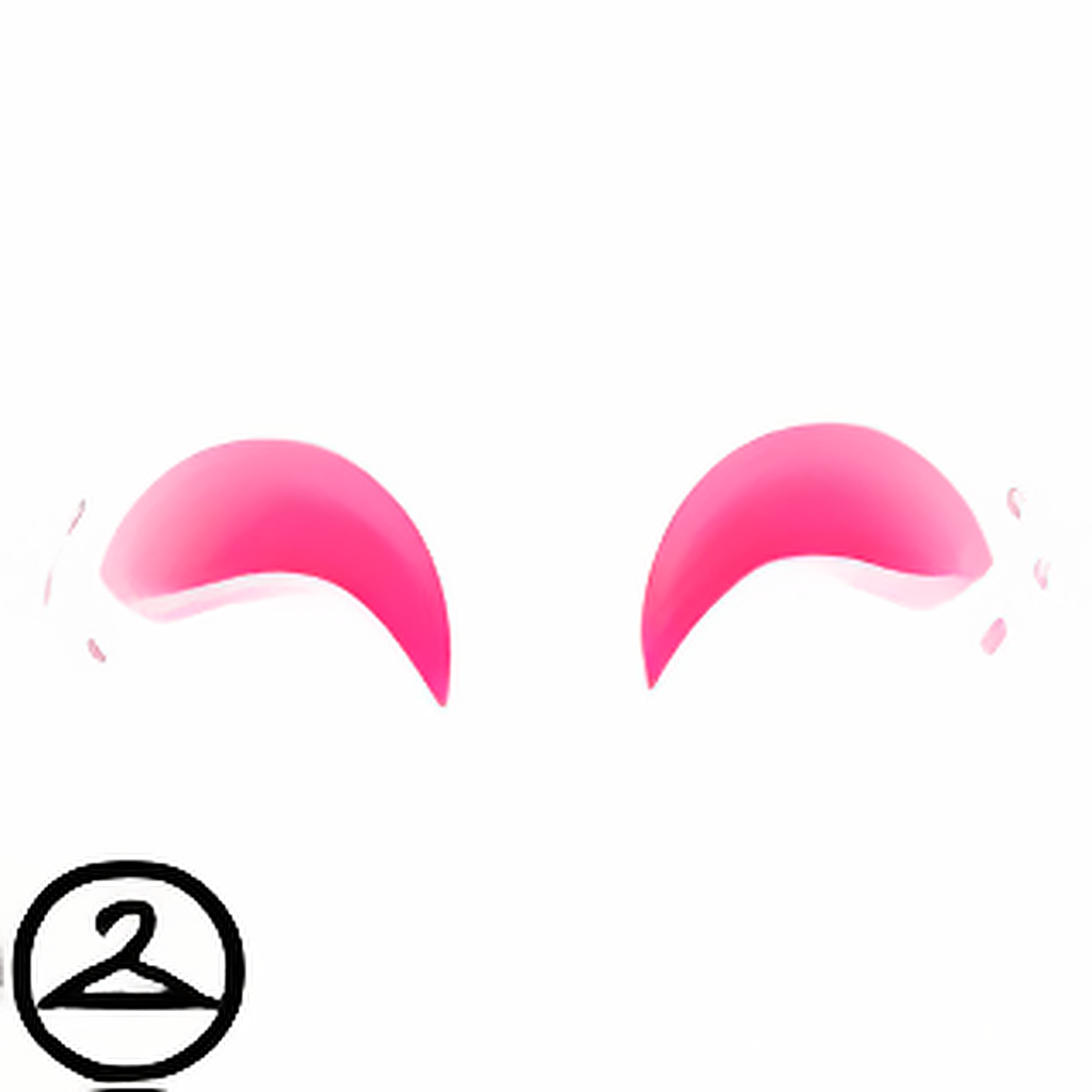 Pink and White Eyeliner Makeup