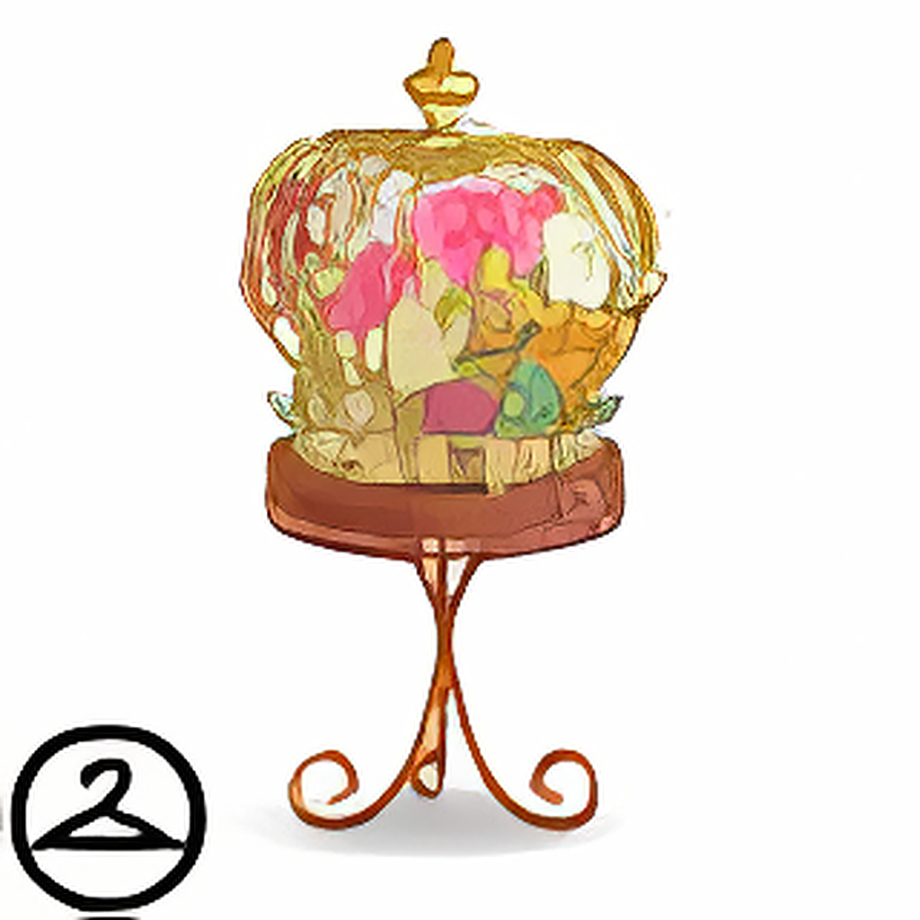 Crowned Flower Birthday Trinket