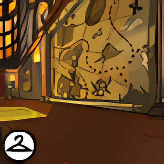 Pirate Navigation Room Background