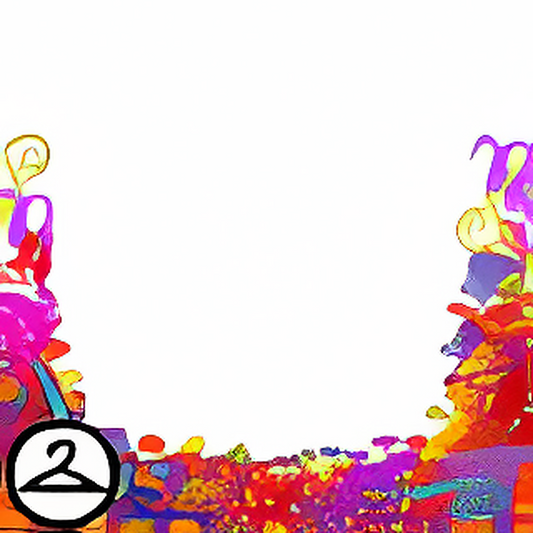 Streamer and Confetti Foreground