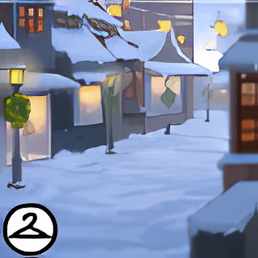 Winter Shopping Background