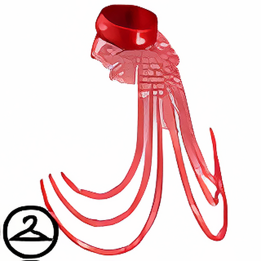 Dyeworks Red: Dripping with Gold Jewelry