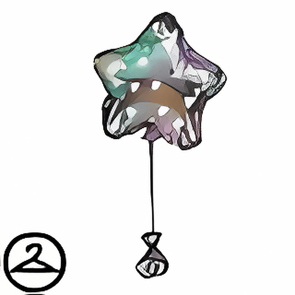 Dyeworks Black: Baby Iridescent Balloon