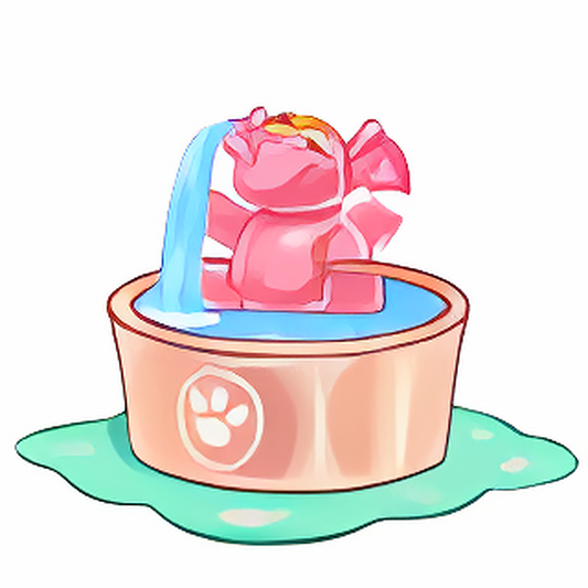 Splashing Drinking Fountain