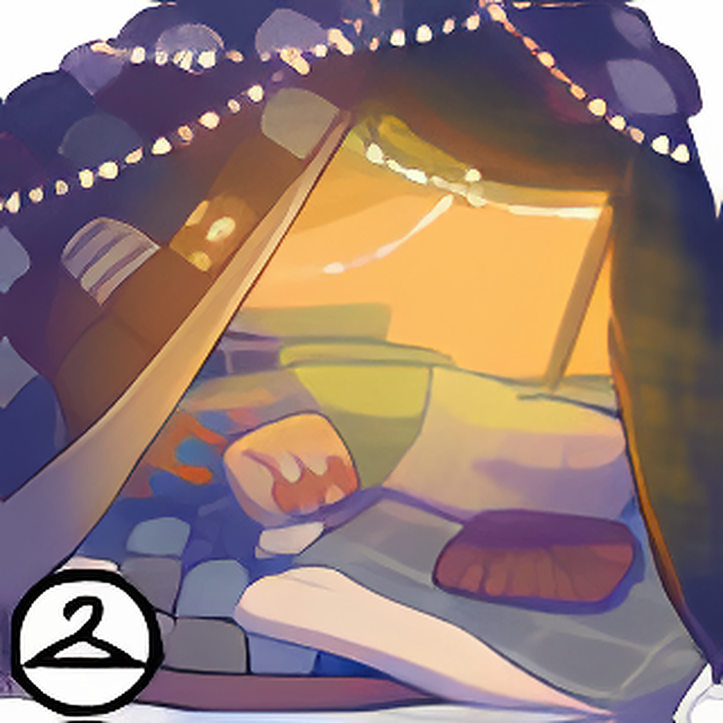 Inside a Cute Pillow Fort Trinket