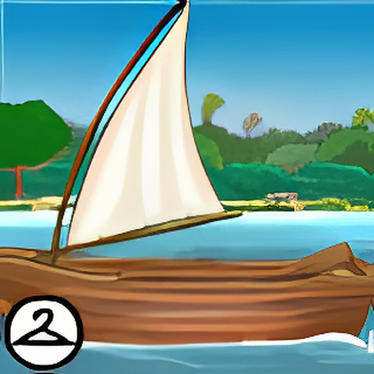 Log Boat Ride Background