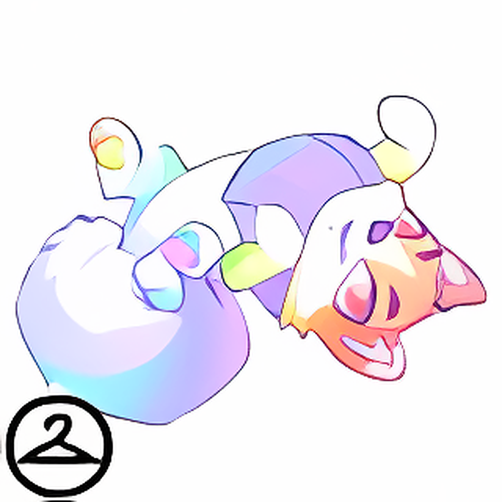 Prismatic Pastel: Adoring Rainbow Wocky