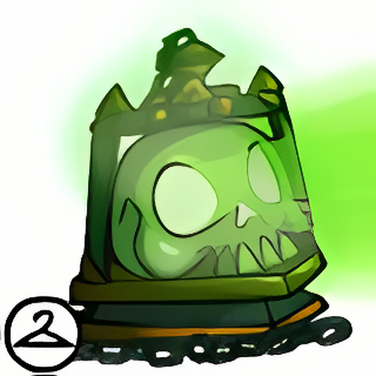 Toxic Skull Lantern