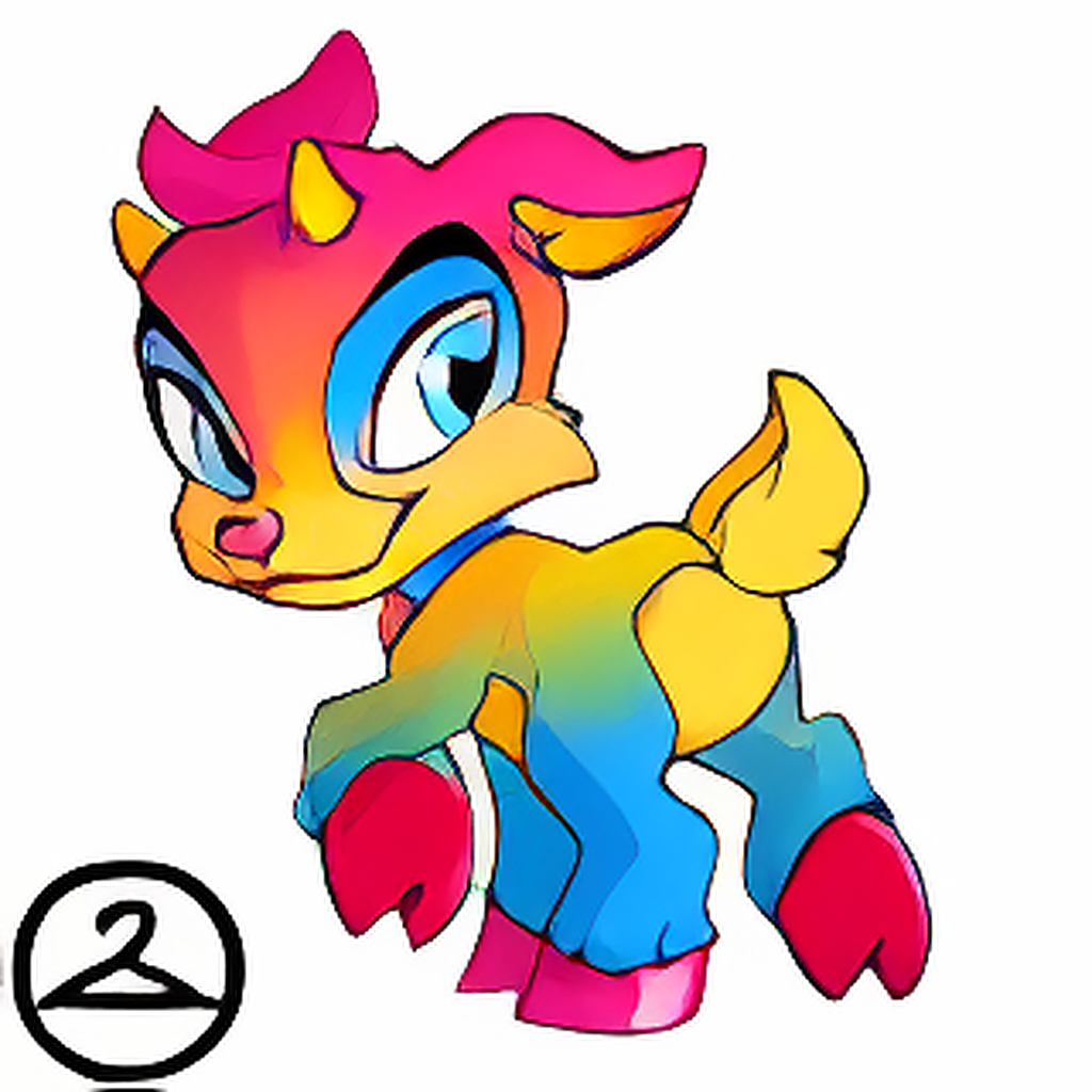 Prismatic Pansexual: Adoring Rainbow Ixi