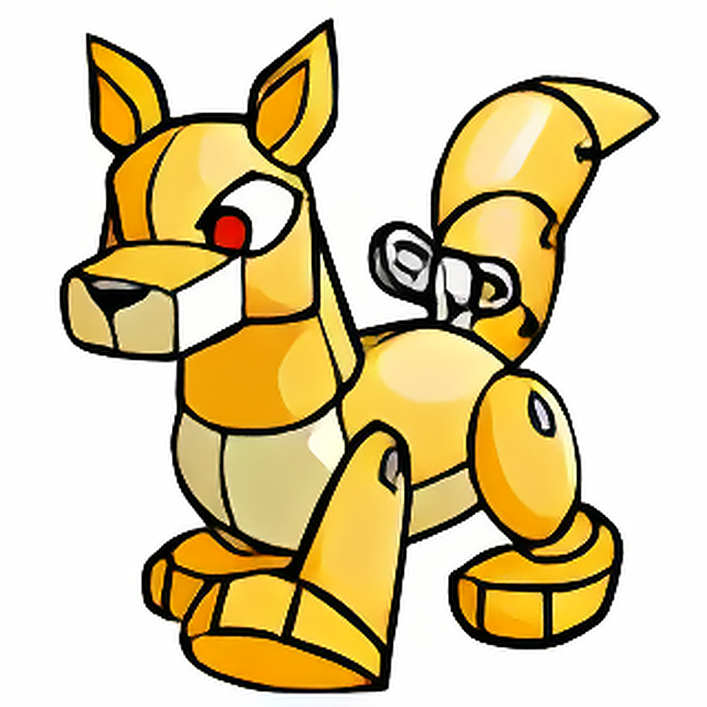 Yellow Clockwork Lupe