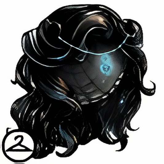 Dyeworks Black: Star Dust Wig