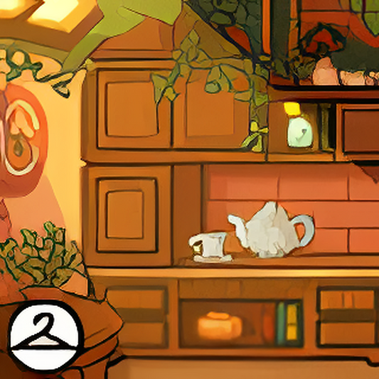 Pixel Cosy Bedroom Background