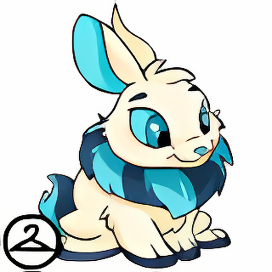 Prismatic Tinsel: Nostalgic Christmas Cybunny