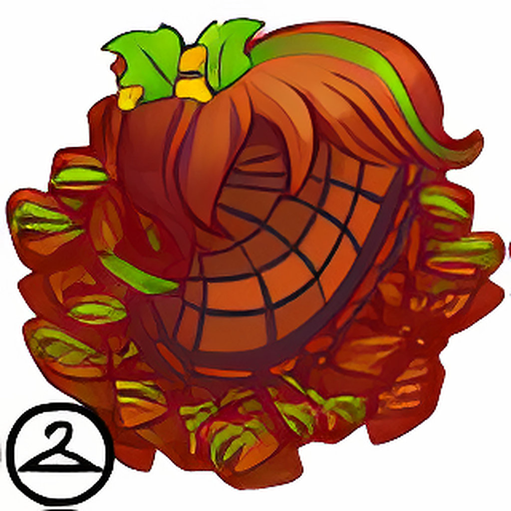 Pumpkin Faerie Wig