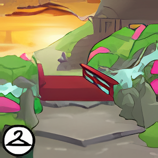 MiniMME14-S1: Shenkuu Summer Garden Background
