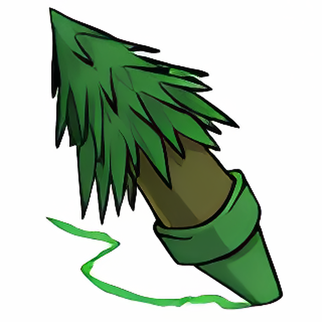 Forest Coloured Crayon