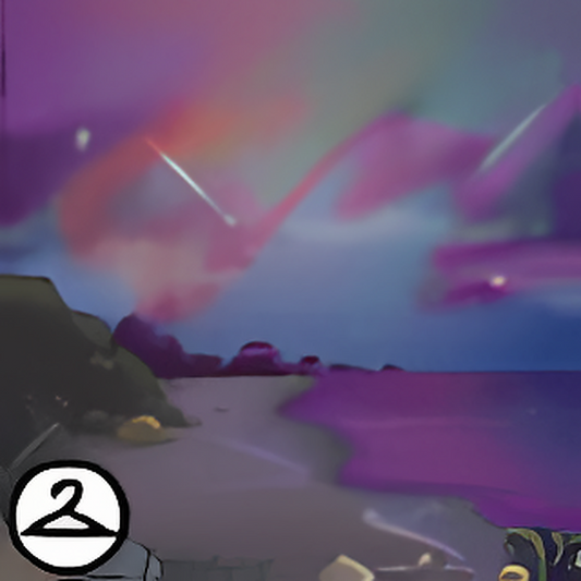 Irradiated Sky Background