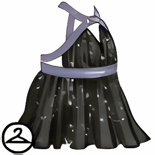 Dyeworks Black: Lighted Spring Dress