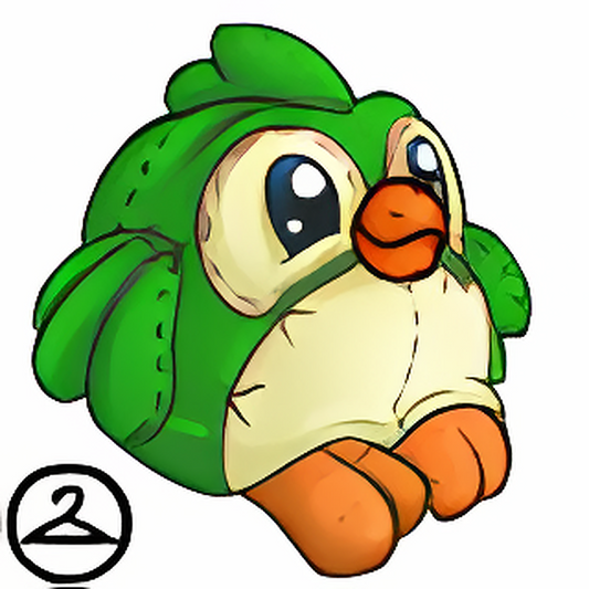 Giant Oversized Pawkeet Plushie