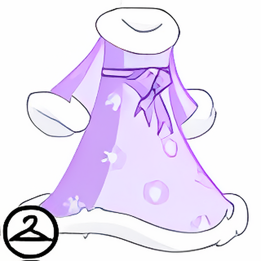 Dyeworks Lavender: Prissy Miss Snowflake Dress