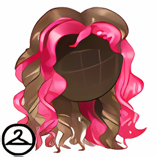 Chocolate and Berry Split Wig