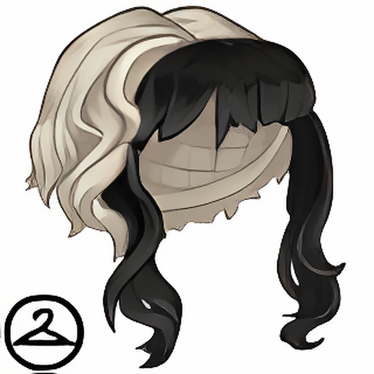 Dyeworks White: Baby Gothic Bob Wig