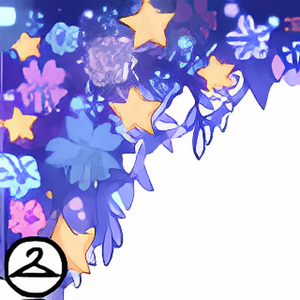 Moon Flowers Garland