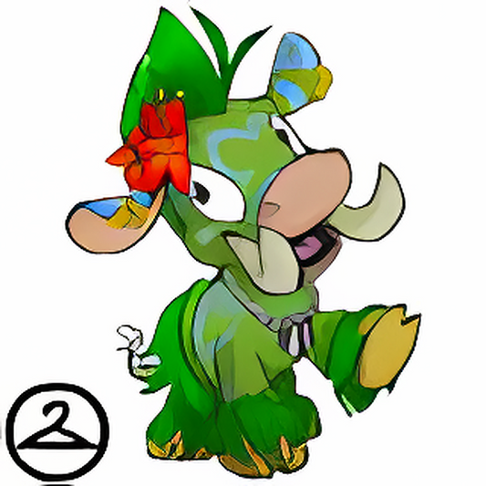 Prismatic Jade: Tropical Island Moehog
