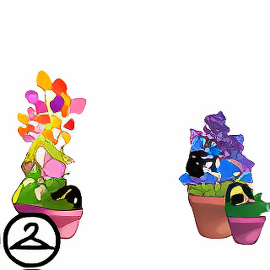 Petpet-Filled Flower Pot Foreground