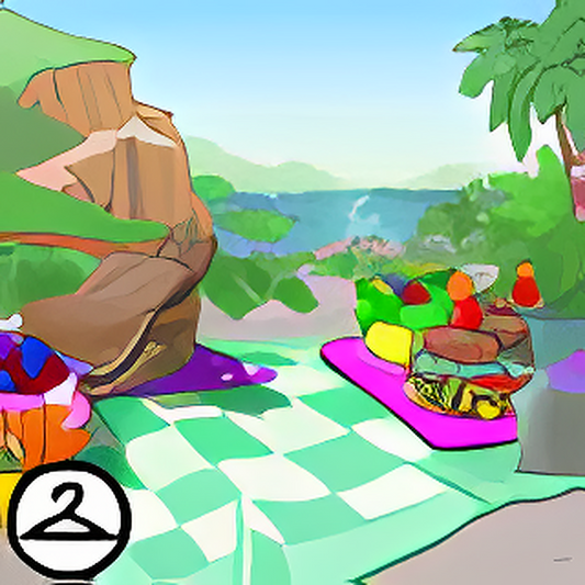 Summer Picnic Background
