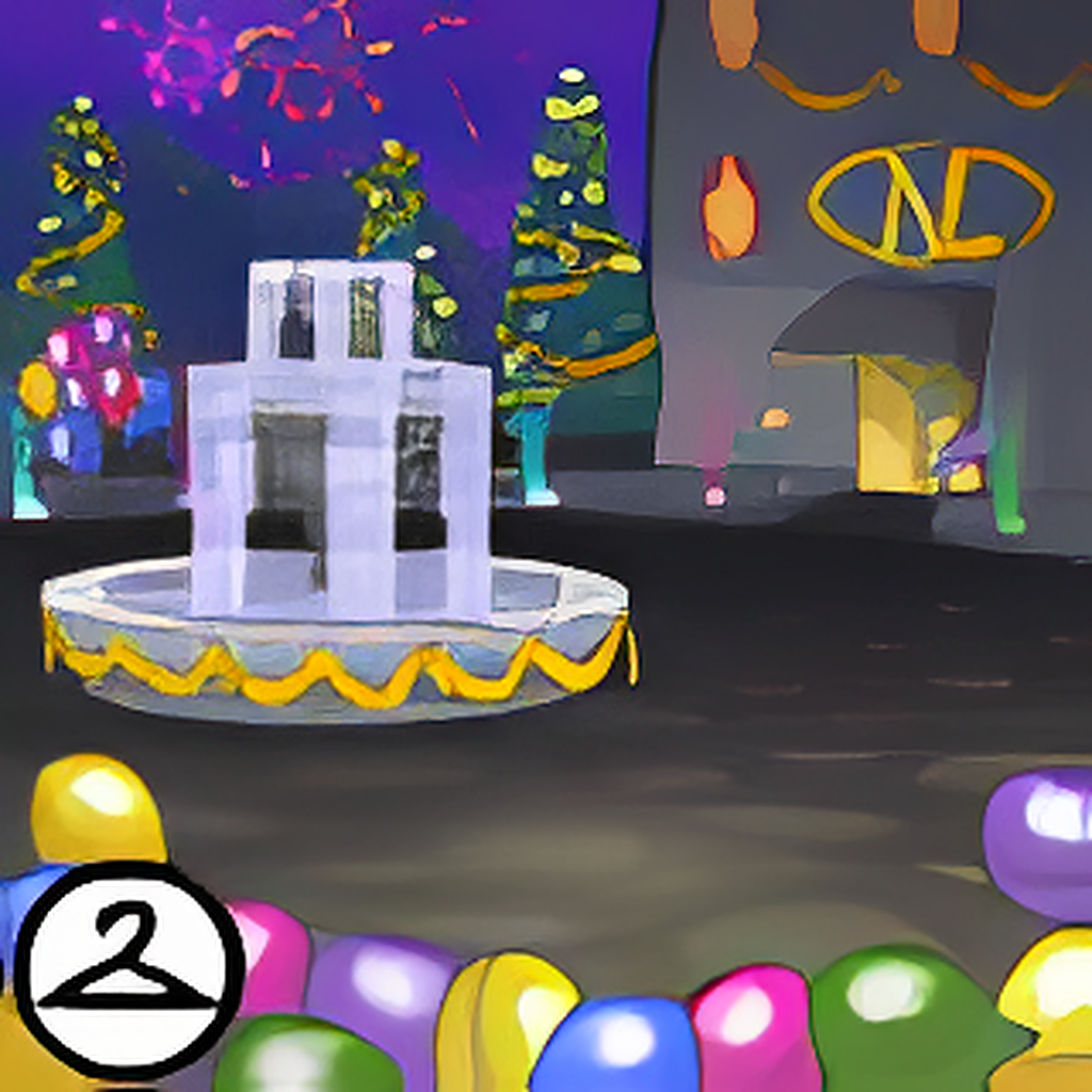 New Years at the Neolodge Background